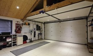 Attefallshus garage med loft