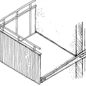 Balkong konstruktion