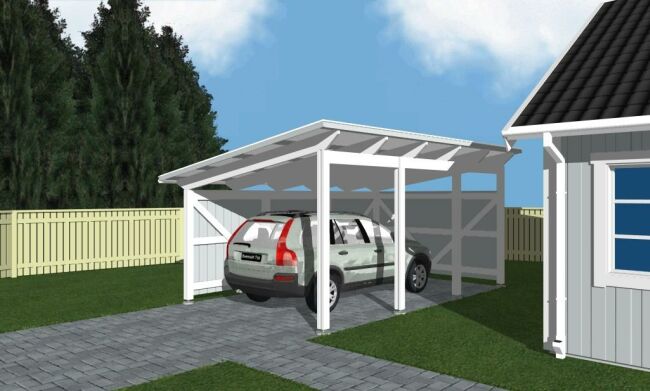 bygga carport