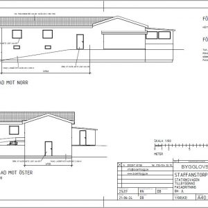 Bygglovsritningar tillbyggnad