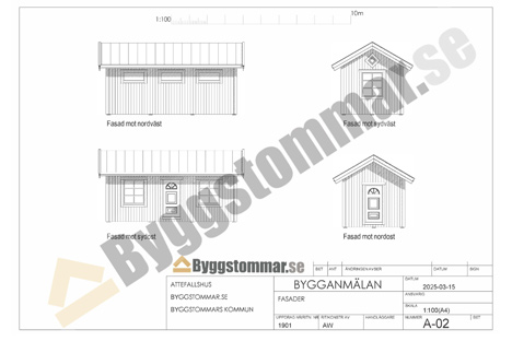 byggstommar ritning