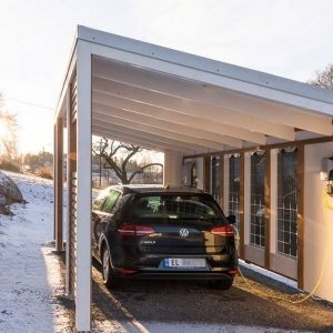 Carport 3 bilar