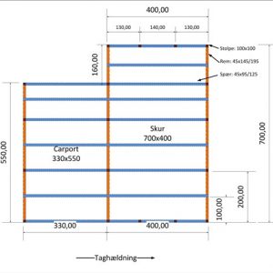 Dimensionering carport