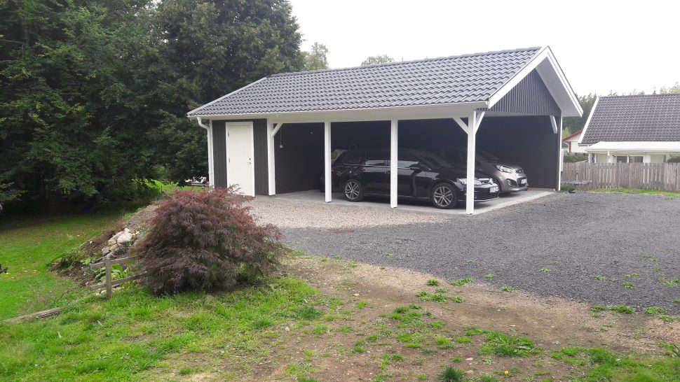 dubbelcarport mått