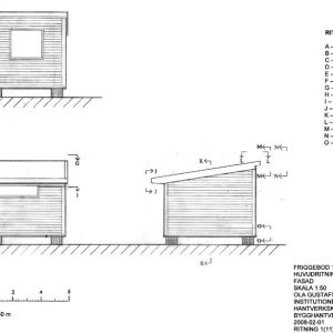 Friggebod 15 kvm ritning