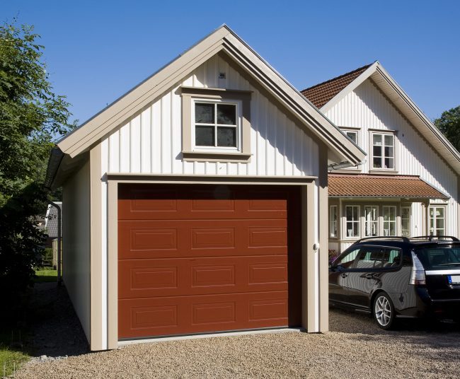 garage med loft