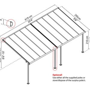 Pergola mått