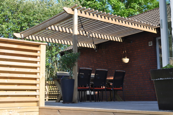 pergola ritning