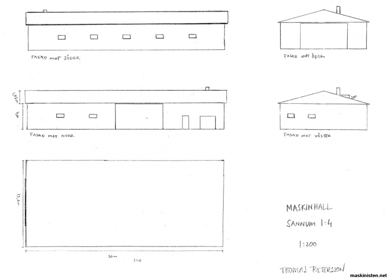 ritning maskinhall