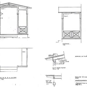 Ritning veranda